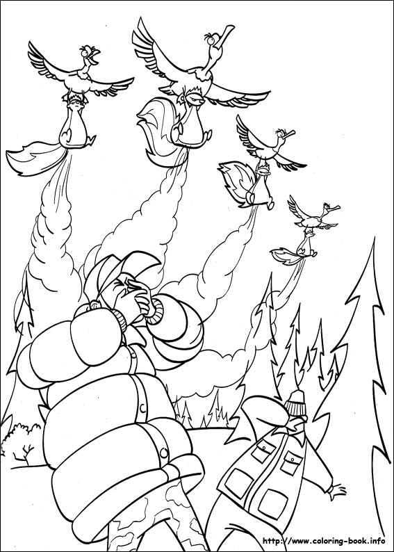 Open Season coloring picture